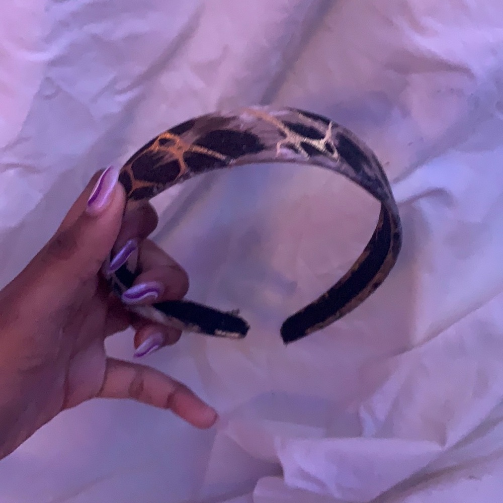 Brown Marble Headband